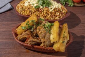 Baião com carneiro
